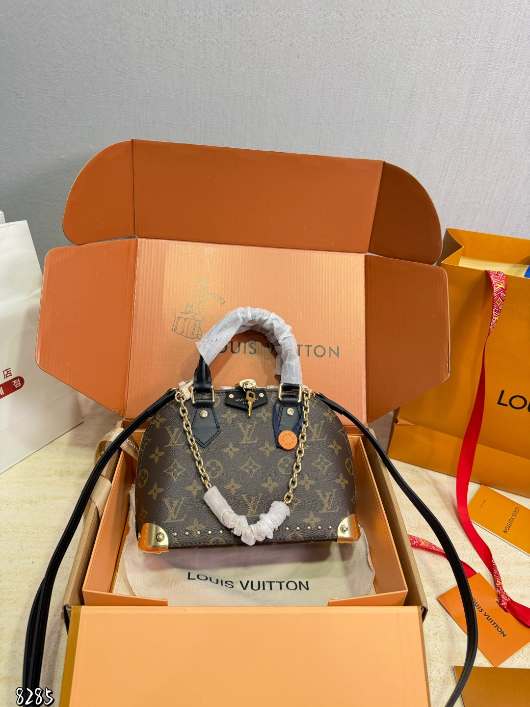 LV Monogram Handbag Monogram Canvas Crossbody 418